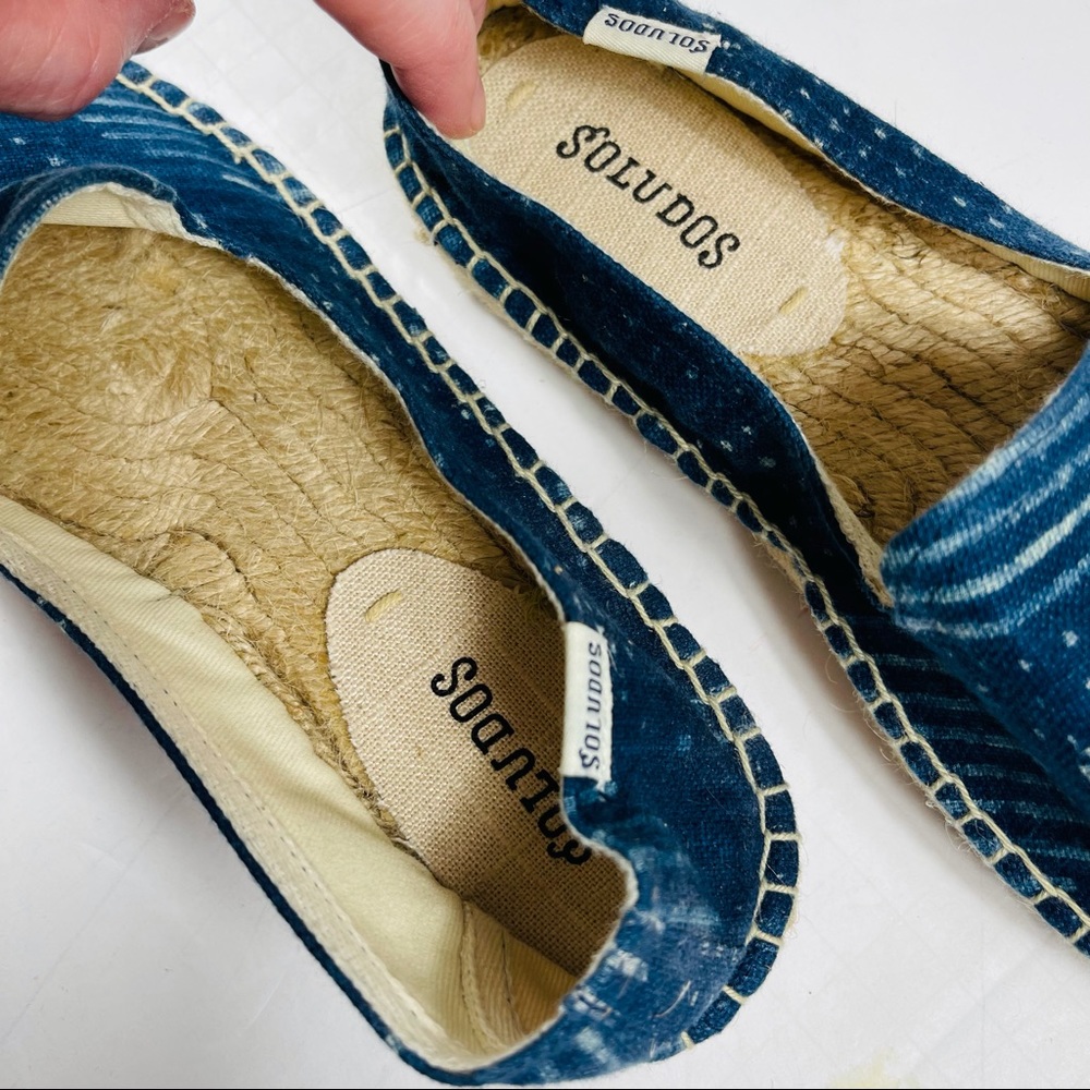 Soludos Blue Platform Espadrilles - image 6